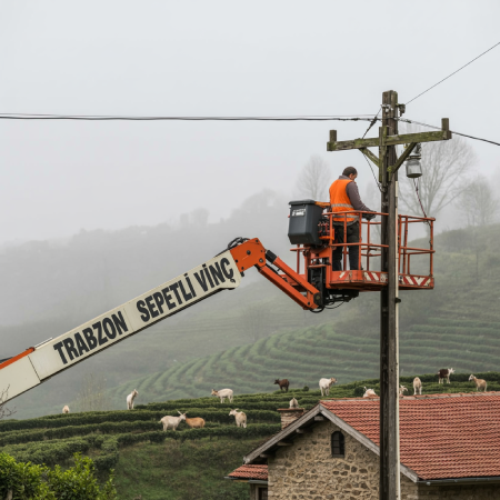 Trabzon Sepetli Vinç Hizmetleri